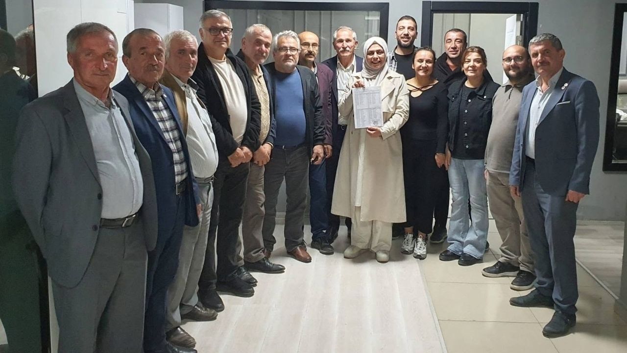 Taşköprü’de Selda Çetindağ Mazbatasını Aldı (1)