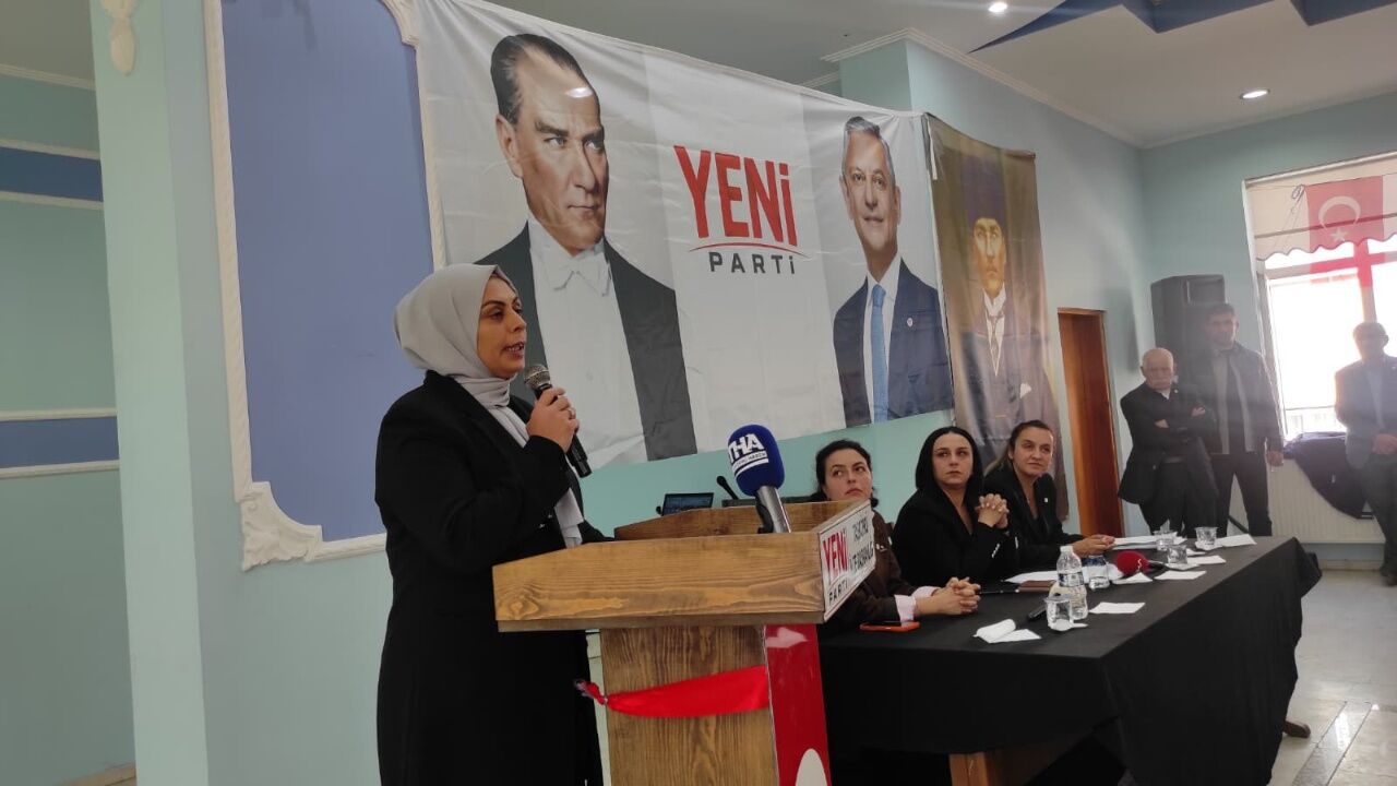 Taşköprü’de Yeni Parti’nin Başkanı Selda Çetindağ Oldu
