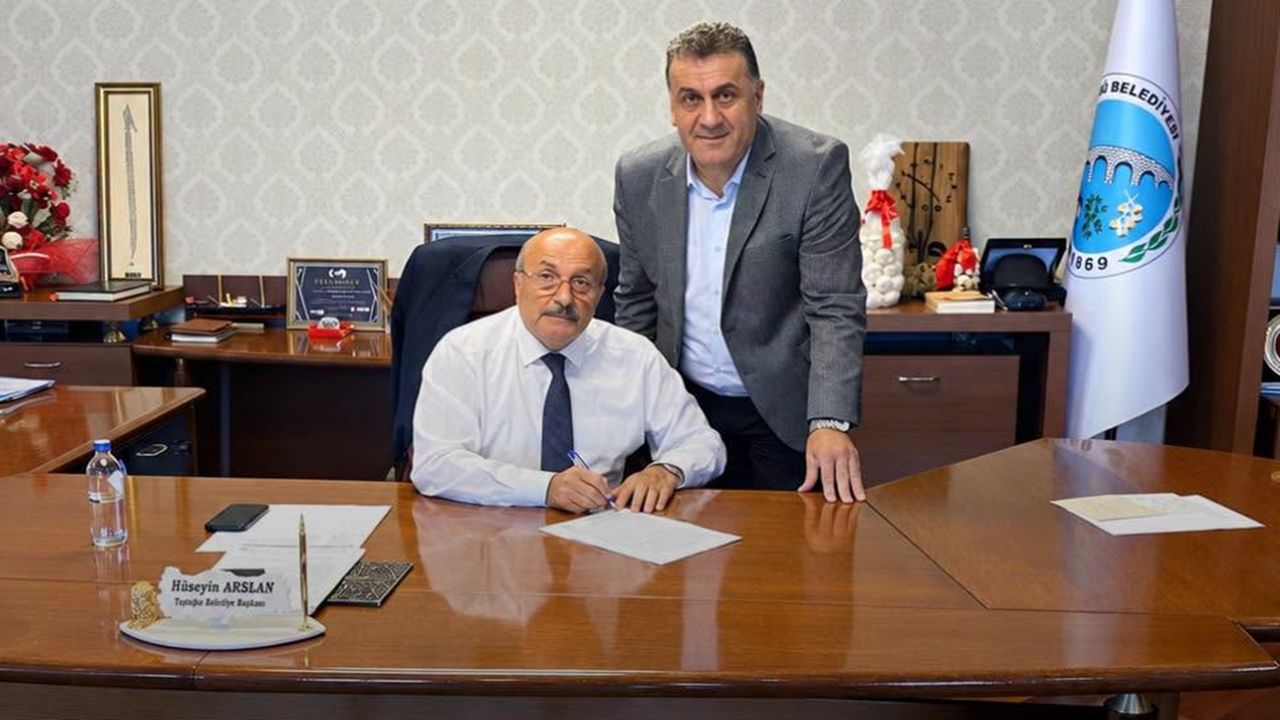 Taşköprü’de Başkan imzayı attı