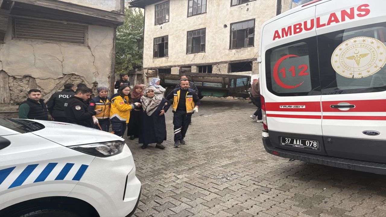 Tosya Traktör Kazası Yaralı (3)