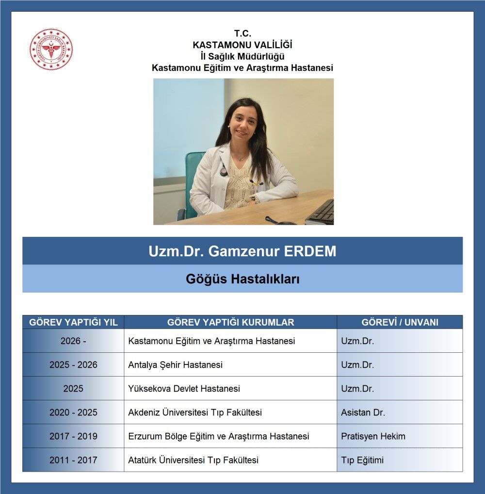 Uzmdr Gamzenur Erdem